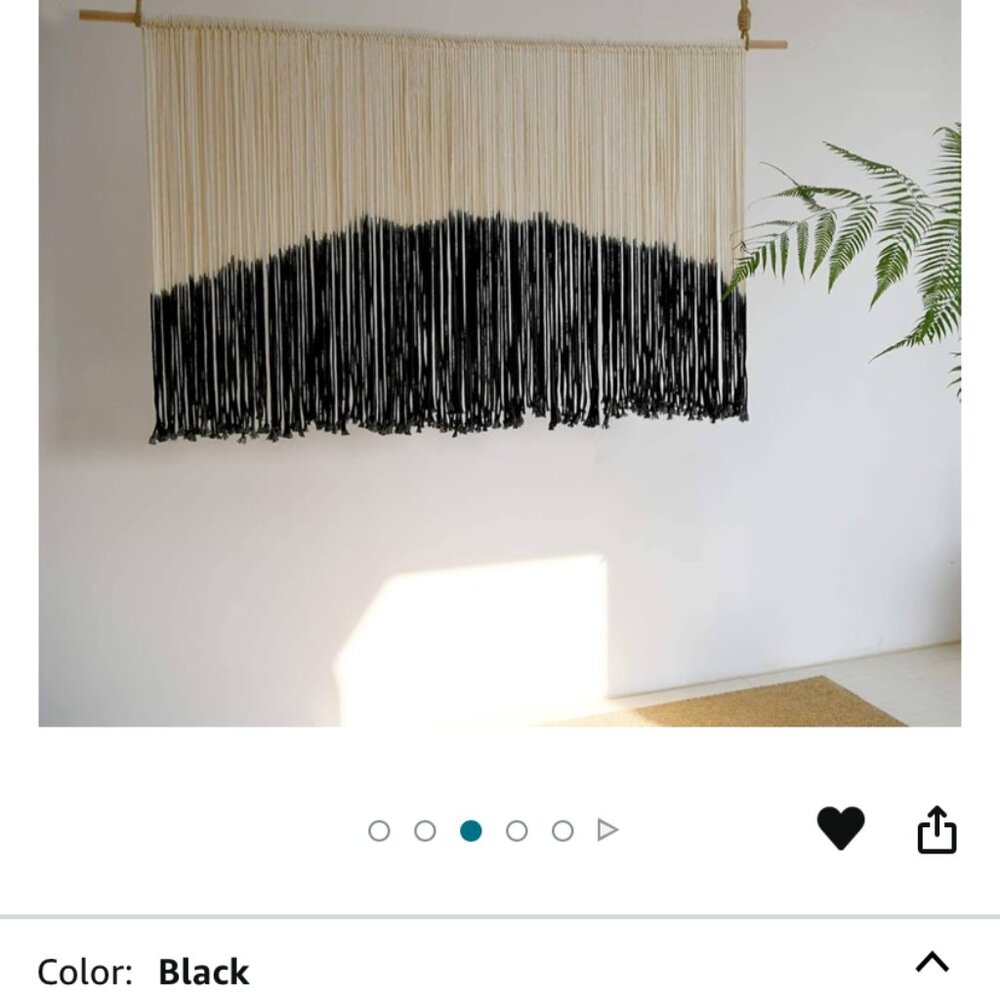 Extra large Tapestry macrame 57 by 35